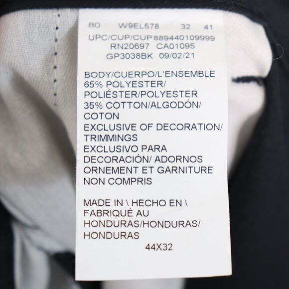 Dickies Cargo Work Pants Black size 44 X 32 - Picture 6 of 6